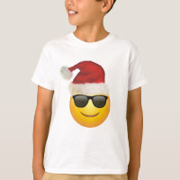 Happy Christmas cool emoji t shirt gift idea
