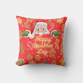 Happy Christmas Day Cushion