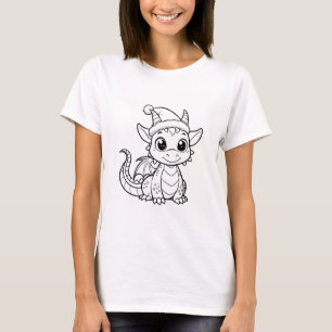 Happy Christmas Dino Collection  Design T-Shirt
