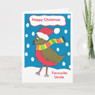 Happy Christmas favourite Uncle card