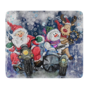 Happy Christmas Friends Cutting Board