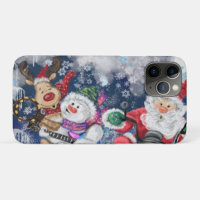 Happy Christmas Friends iPhone Case