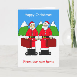 Happy Christmas from Our New Home Holiday Card