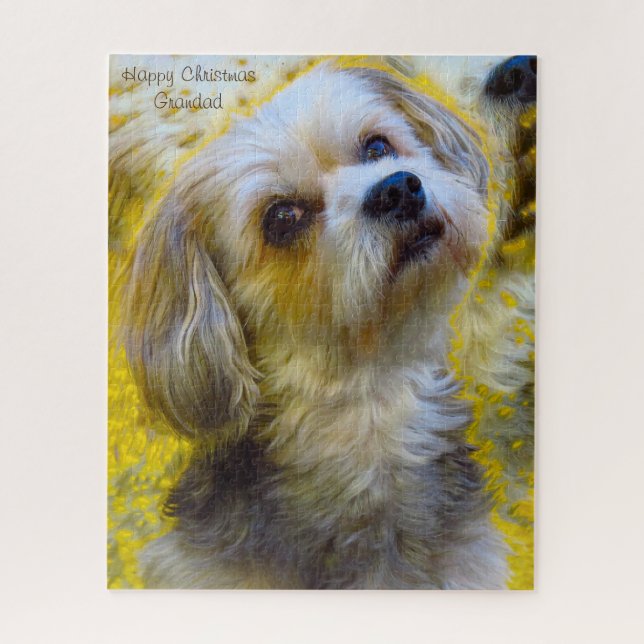 Happy Christmas Grandad. Jigsaw Puzzle (Vertical)