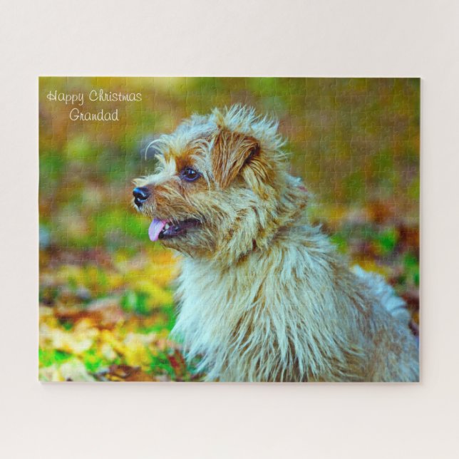 Happy Christmas Grandad. Jigsaw Puzzle (Horizontal)