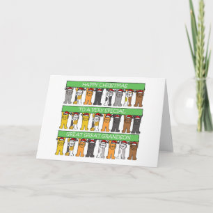 Happy Christmas Great Great Grandson Card
