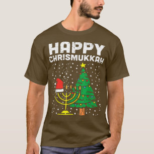 Happy Christmas Hanukkah Jewish Holiday Religious T-Shirt