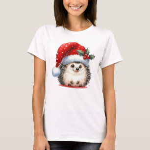 Happy Christmas Hedgehog T-Shirt