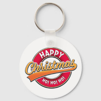 Happy Christmas Ho! Ho! Ho! Key Ring