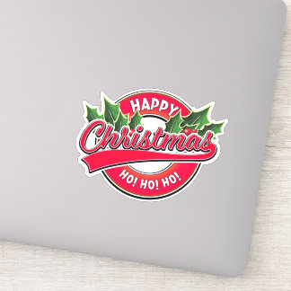 Happy Christmas Ho! Ho! Ho! Sticker