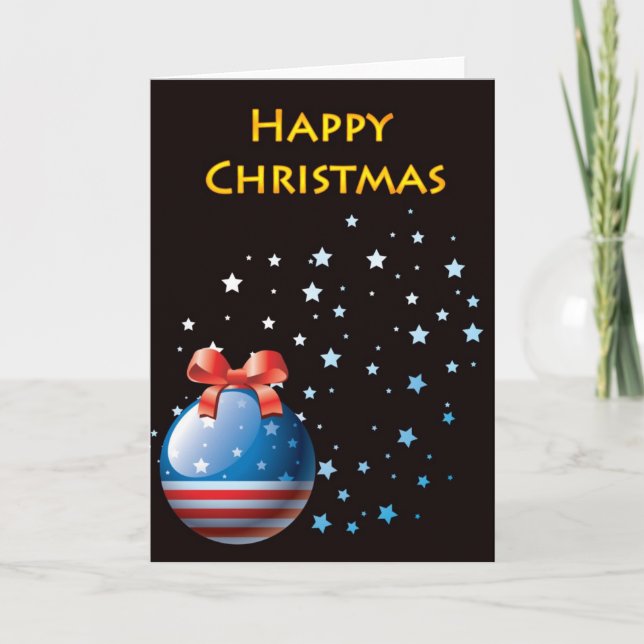 HAPPY CHRISTMAS HOLIDAY CARD (Front)