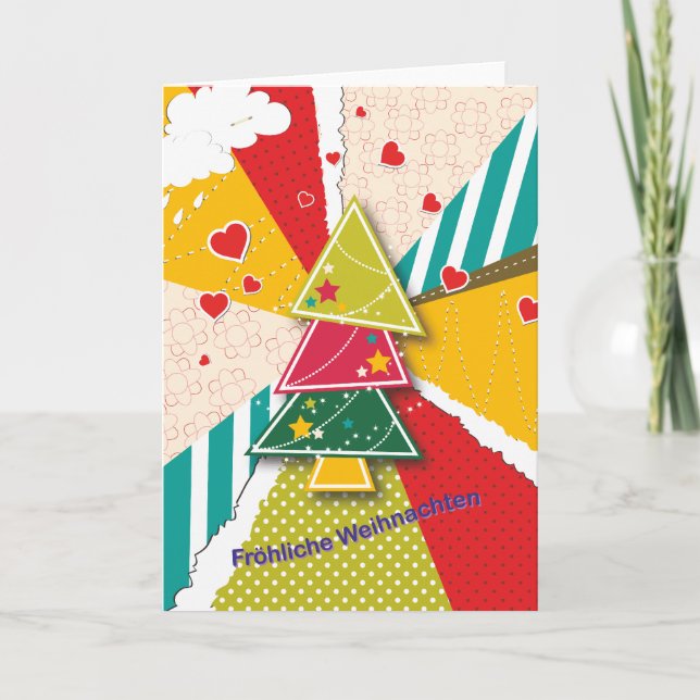 Happy Christmas Holiday Card (Front)
