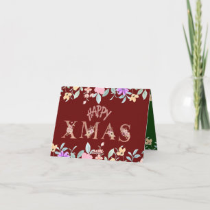 Happy Christmas Holiday Card