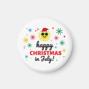 Happy Christmas in July Magnet