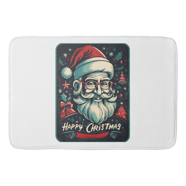 Happy Christmas is my blessing Bath Mat (Front)