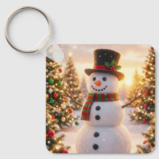 Happy Christmas keychain