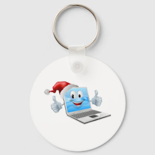 Happy Christmas laptop Key Ring