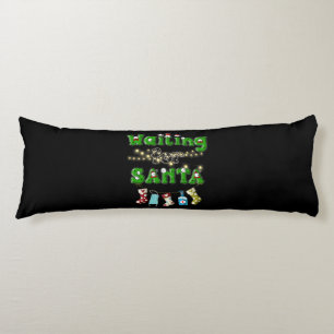 Happy Christmas   Merry Christmas Waiting Santa Body Cushion