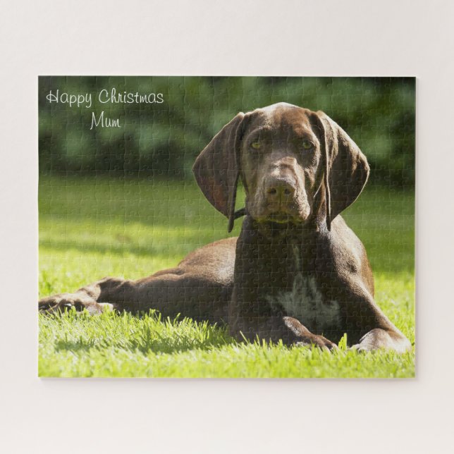 Happy Christmas Mum. Jigsaw Puzzle (Horizontal)