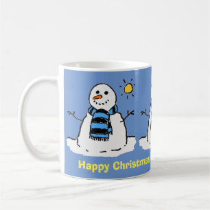 Happy Christmas Personalised Greeting. Coffee Mug