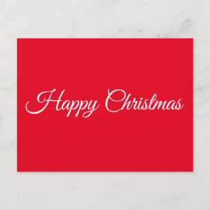 Happy Christmas Postcard
