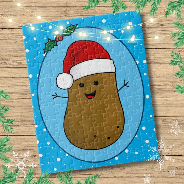 Happy Christmas Potato  Jigsaw Puzzle (Happy Christmas Potato Puzzle)