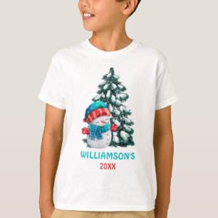 Happy Christmas Santa Claus Say Personalised T-Shirt