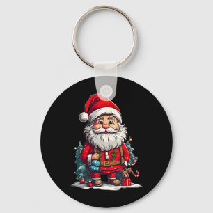 Happy Christmas Santa For Boys Girls1  Key Ring