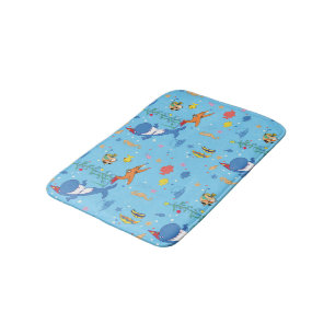 Happy Christmas Shark Bath Mat