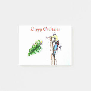 Happy Christmas to all Tree Surgeons and Arborist Post-it Notes