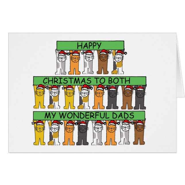 Happy Christmas to Both My Dads  (Front Horizontal)