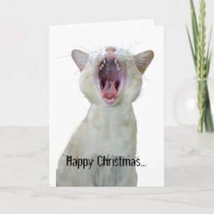 Happy Christmas to mew! Holiday Card