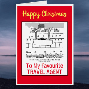 Happy Christmas Travel Agent