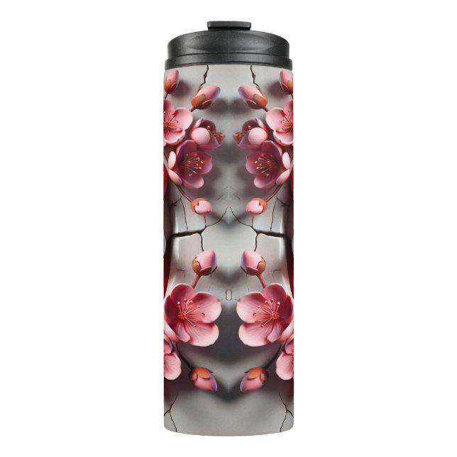 Happy christmas - two Santas Thermal Tumbler (Front)