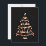 Happy Christmas|Ukulele Instrument Christmas Tree Thank You Card<br><div class="desc">Happy Christmas|Ukulele Instrument Christmas Tree</div>