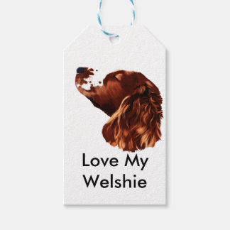 Happy Christmas Welsh Springer Spaniel Gift Tags