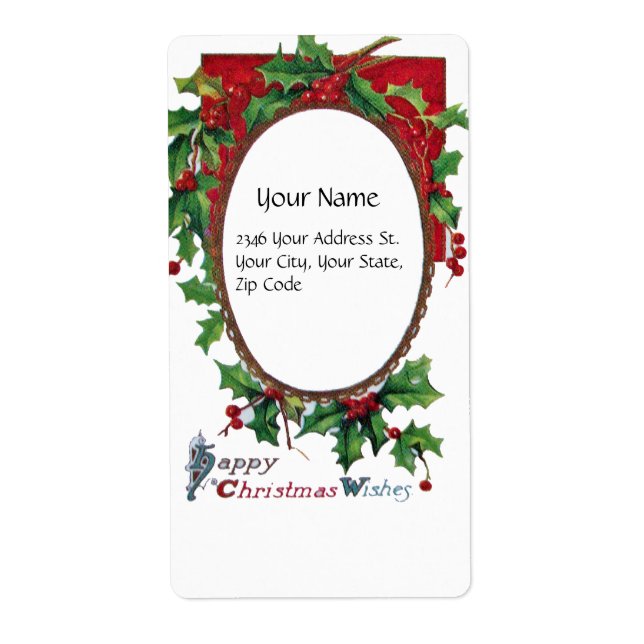 HAPPY CHRISTMAS WISHES (Front)