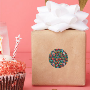 Happy Christmas wrapped gifts 10 - Sticker