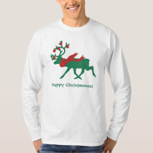 Happy Christmoose Men's Christmas Shirt