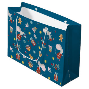 Happy Christmouse Large Gift Bag