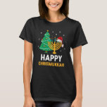 Happy Christmukkah Jewish Christmas Hanukkah Chanu T-Shirt<br><div class="desc">Happy Christmukkah Jewish Christmas Hanukkah Chanukah Gift</div>