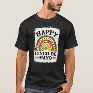 Happy Cinco De Mayo 2022 Let's Fiesta Mexican Rain T-Shirt