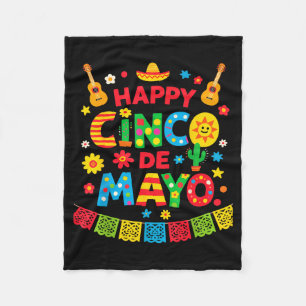 Happy cinco de mayo apparels men women kids fleece blanket