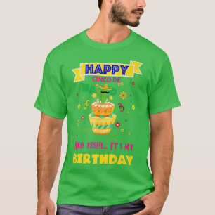 Happy Cinco De Mayo Birthday To Me Bday Costume Fa T-Shirt