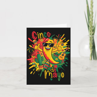 Happy cinco de mayo fiesta mexican party 5 de mayo card