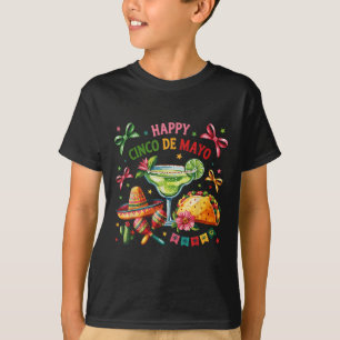 Happy Cinco De Mayo Fiesta Mexican Party Men Women T-Shirt
