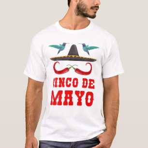 Happy Cinco De Mayo Fiesta Party Funny Mexican T-Shirt