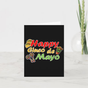 Happy cinco de mayo funny mexico celebration card