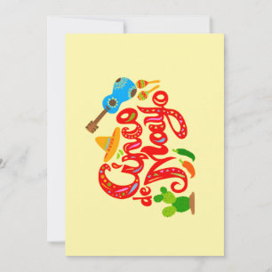 Happy Cinco de Mayo Greeting Card
