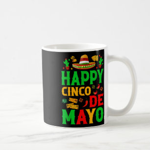 Happy Cinco De Mayo Mexican Fiesta Squad 5 De Mayo Coffee Mug